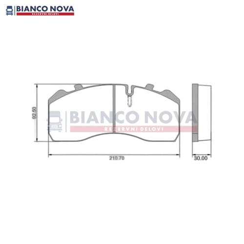 Disk pločice Eurocargo