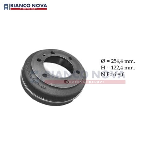 Doboš točka Rival 90 mm plići